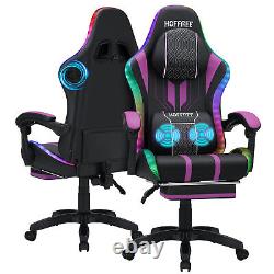 3 Mode Massage Gaming Chair with Speakers bluetooth RGB Ergonomic Office Chair