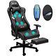 7 point massage Gaming Chair 175° Ergonomic Office Chair Recliner Swivel Seat