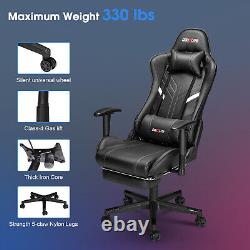 7 point massage Gaming Chair 175° Ergonomic Office Chair Recliner Swivel Seat