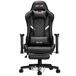 7 point massage Gaming Chair 175° Ergonomic Office Chair Recliner Swivel Seat