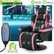 BLUETOOTH SPEAKERMassage Racing Gaming Chair Ergonomic Recliner Computer Seat