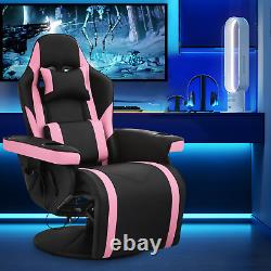 BLUETOOTH SPEAKERMassage Racing Gaming Chair Ergonomic Recliner Computer Seat