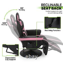 BLUETOOTH SPEAKERMassage Racing Gaming Chair Ergonomic Recliner Computer Seat