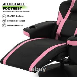 BLUETOOTH SPEAKERMassage Racing Gaming Chair Ergonomic Recliner Computer Seat