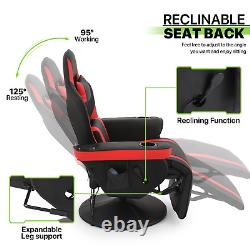 BLUETOOTH SPEAKERMassage Reclining Gaming Chair Ergonomic Office Computer Seat