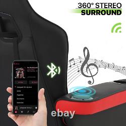 BLUETOOTH SPEAKERMassage Reclining Gaming Chair Ergonomic Office Computer Seat