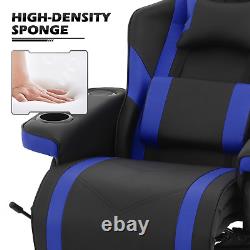 BLUETOOTH SPEAKERSGaming Racing Chair Massage Recliner Home Office Swivel Seat