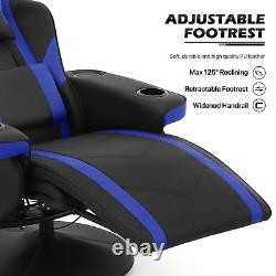 BLUETOOTH SPEAKERSGaming Racing Chair Massage Recliner Home Office Swivel Seat