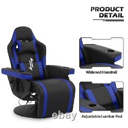 BLUETOOTH SPEAKERSGaming Racing Chair Massage Recliner Home Office Swivel Seat