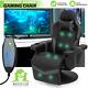 BLUETOOTH SPEAKER MASSAGE RECLINERGaming Racing Chair Ergonomic Computer Seat