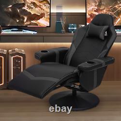 BLUETOOTH SPEAKER MASSAGE RECLINERGaming Racing Chair Ergonomic Computer Seat