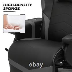 BLUETOOTH SPEAKER MASSAGE RECLINERGaming Racing Chair Ergonomic Computer Seat