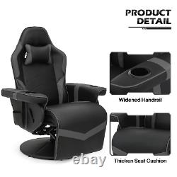 BLUETOOTH SPEAKER MASSAGE RECLINERGaming Racing Chair Ergonomic Computer Seat