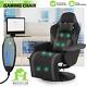 BLUETOOTH SPEAKER MASSAGE RECLINER Gaming Racing Chair Ergonomic Computer Seat