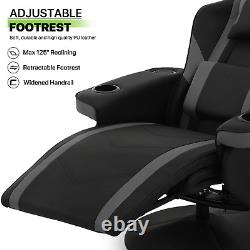 BLUETOOTH SPEAKER MASSAGE RECLINER Gaming Racing Chair Ergonomic Computer Seat