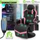 BLUETOOTH SPEAKER Massage Racing ChairErgonomic Recliner Computer Gaming Seat