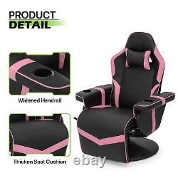 BLUETOOTH SPEAKER Massage Racing ChairErgonomic Recliner Computer Gaming Seat