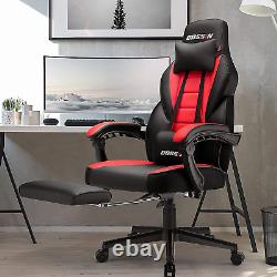 BOSSIN Gaming Chair with Massage, Ergonomic Heavy Duty Design, Gamer Chair with