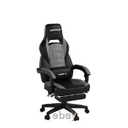 BOSSIN Gaming Chair with Massage, Ergonomic Heavy Duty Design with Footrest a