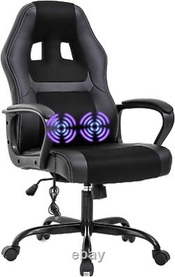 BestOffice PC Gaming Chair Massage Office Chair Ergonomic Desk Chair Adjustable