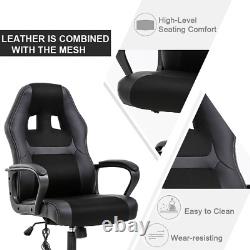 BestOffice PC Gaming Chair Massage Office Chair Ergonomic Desk Chair Adjustable