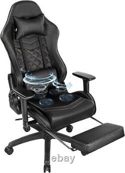 Big& Tall Ergonomic Office Computer & Gaming Chair with Massage, Adjustable