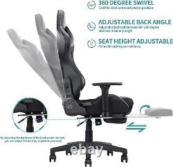 Big& Tall Ergonomic Office Computer & Gaming Chair with Massage, Adjustable