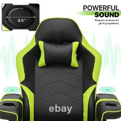 Computer RacingPRO GAMEChair Massage Recliner Swivel Seat withBluetooth Speaker