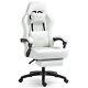 Darkecho Gaming Chair with Pocket Spring Cushion, Massage Office Chair with Fo