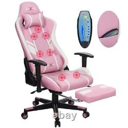 Douxlife Massage Gaming Chair Office Chair Ergonomic Swivel Recliner Footrest