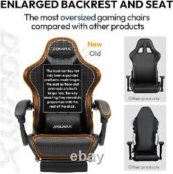 Dowinx Gaming Chair Ergonomic Office Recliner for Computer with Massage Lumbar S