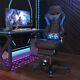 ELECWISH Gaming Chair with Massager Footrest 150 ° Recliner Racing Computer US