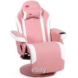 Ergonomic High Back Massage Gaming Chair with Pillow