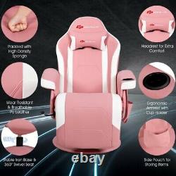 Ergonomic High Back Massage Gaming Chair with Pillow