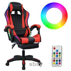 Ergonomic Massage Computer Gaming Chair with Height Adjustable, Video Game Chair