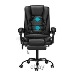 Ergonomic Office Chair Gaming Computer Reclining Executive With Footre