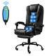 Executive Gaming Chair Massage Reclining Swivel Office Chair Computer Footrest A