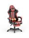 FER-GAMER Ergonomic Gaming Chair with Footrest, PU Leather, Massage