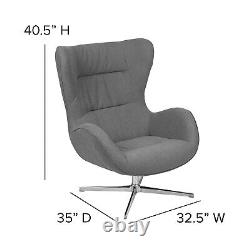 Flash Furniture X40 Ergonomic LeatherSoft Swivel Gaming Massaging Chair