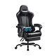 Furmax Gaming Chair, Video Game Chair with Footrest and Massage Lumbar Suppor