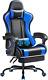 Furmax Gaming Chair, Video Game Chair with Footrest and Massage Lumbar Support