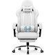 GTRACING Gaming Chair with Footrest and Ergonomic Lumbar Massage Pillow Fabric