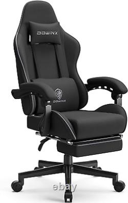 Gaming Chair Fabric with Pocket Spring Cushion, Massage Game Chair Cloth with He