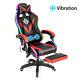 Gaming Chair Massage with Speakers bluetooth with LED Ergonomic Office Chair USA