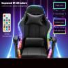 Gaming Chair Racing Recliner Executive Massage Swivel with Footrest/High-Back