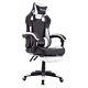 Gaming Chair with Massage, Ergonomic PC Gaming Chair with Blackwhite(type-b)