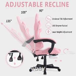 Gaming Chairs with Footrest, Massage Gaming Chairs, Christmas, Xmas Gift