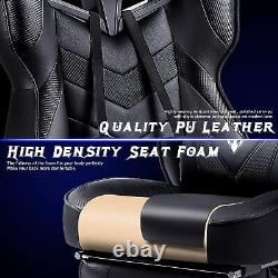 Gaming Chairs with Footrest Recliner Computer Chair for Adults Massage Chair Big