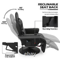 Gaming Racing Chair BLUETOOTH SPEAKER MASSAGE RECLINER Ergonomic Computer Seat