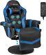 Goplus Height Adjustable Racing Style Swivel Massage Video Game Office Chair